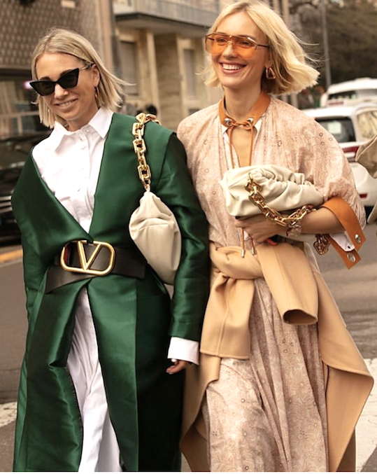 Chain pounch by Bottega Veneta 